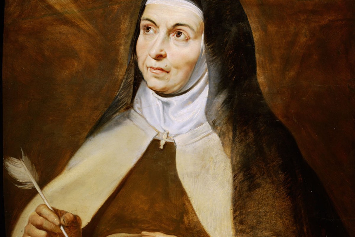 Rubens painting of Teresa of Avila, public domain
